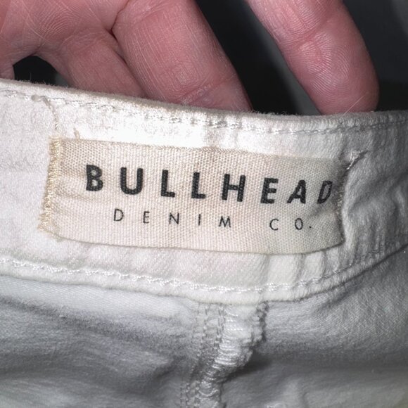 Bullhead Denim Co. Uber High Rise Skinniest White Jeans – Size 7 - Picture 8 of 12
